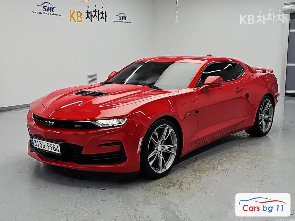 GM Korea The New CamaroSS 6.2 V8 볼케이노 레드