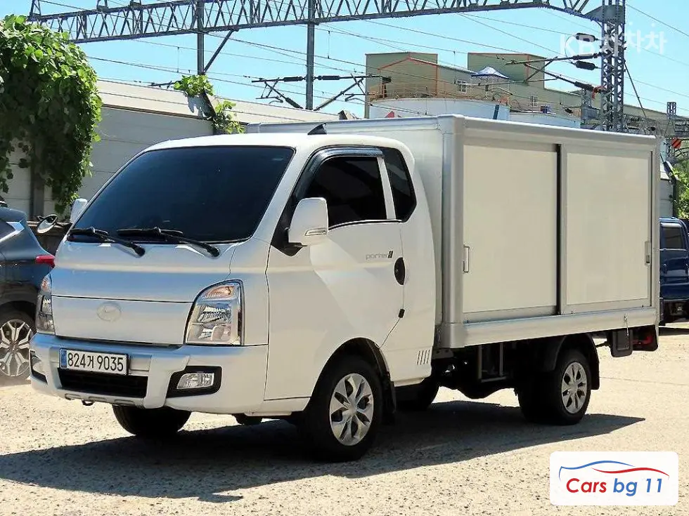 Хюндай Porter 2LPG 저상내장탑차 Удължено междуосие Super Cab Стил